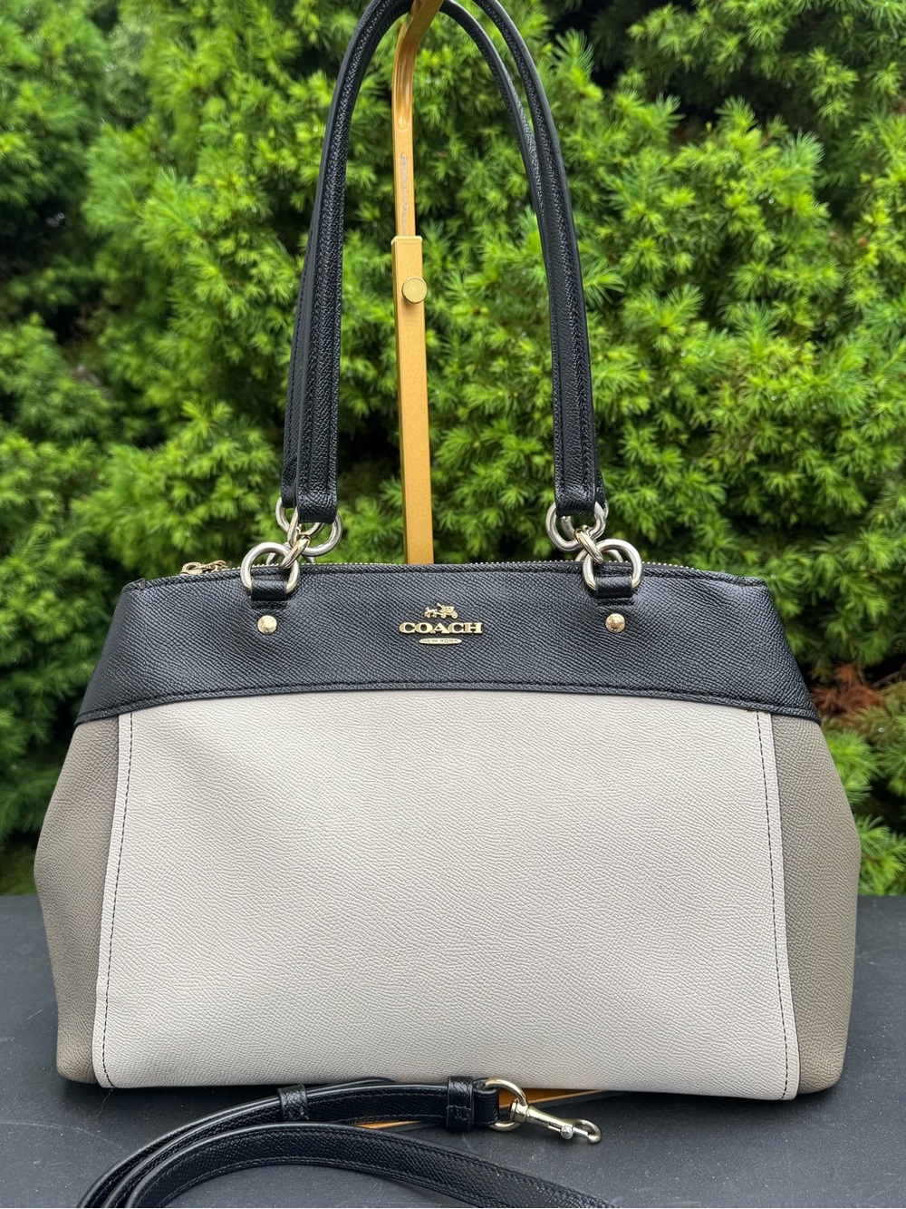 Coach Colorblock Leather Margot Carryall